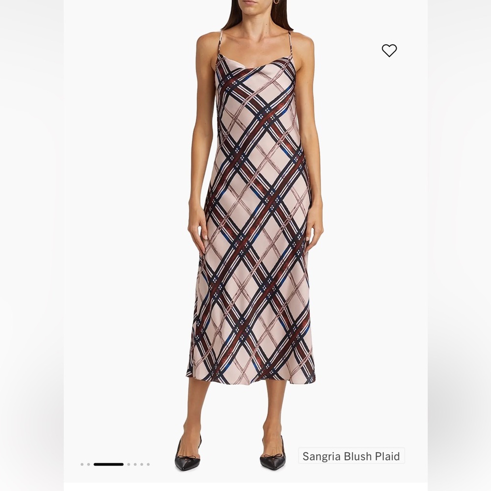Favorite Daughter Plaid Dress in Pink and Blue